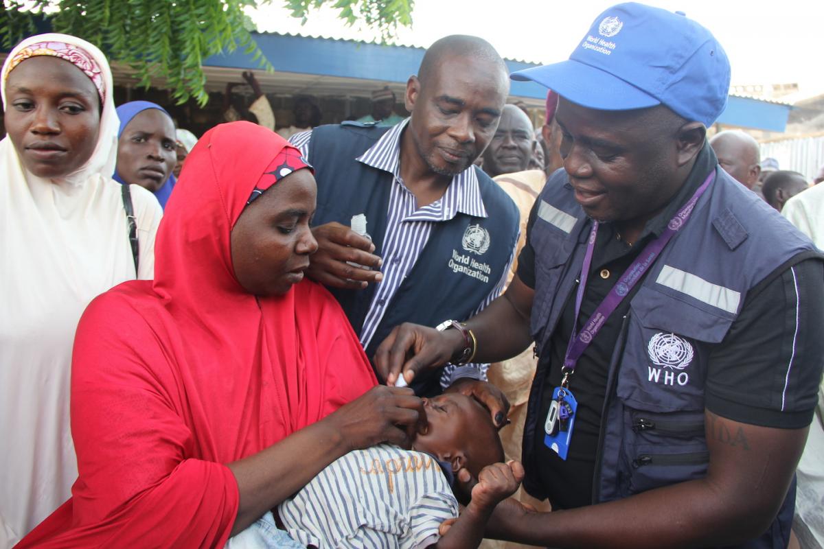 WHO helps Nigeria control cholera in Borno state